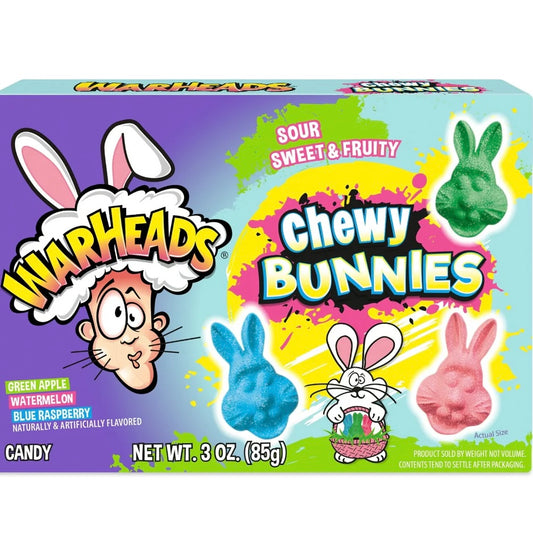 Warheads Chewy Bunnies - 85g