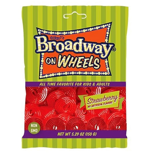 Gerrit’s Broadway On Wheels Strawberry - 150g