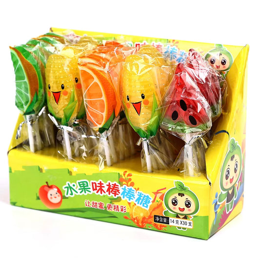 Q-Yamell Fruit Lollipops - 15g