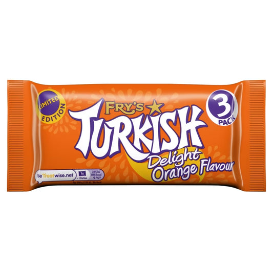 Fry’s Turkish Delight Orange – 3x51g (153g total)