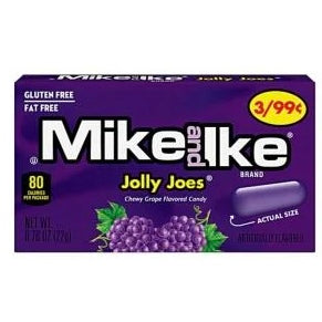 Mike And Ike Jolly Joes Grape - 22g