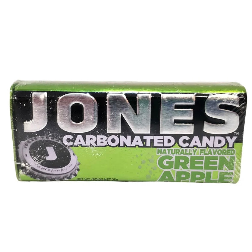 Jones Carbonated Candy Green Apple - 25g