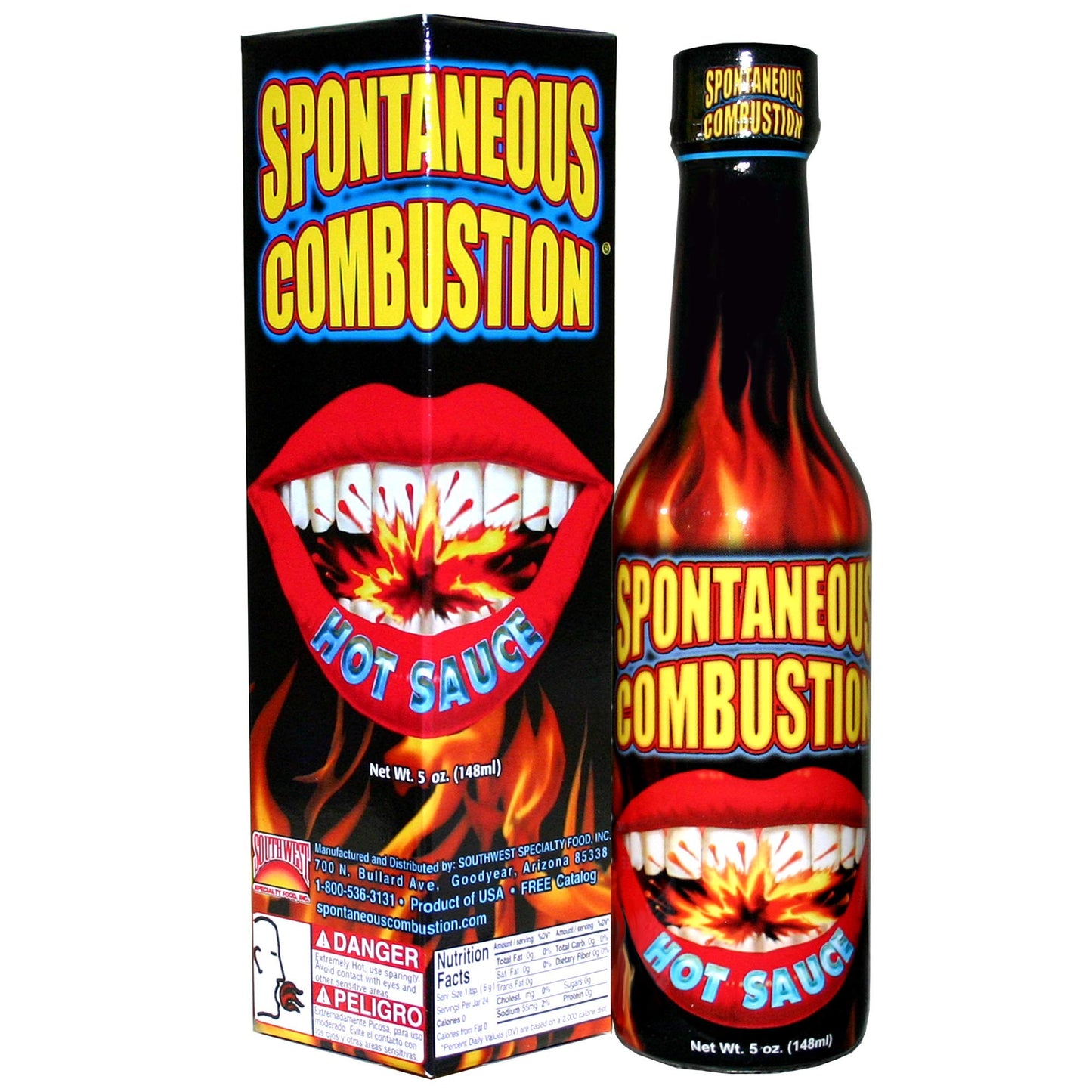 Spontaneous Combustion Hot Sauce - 5oz