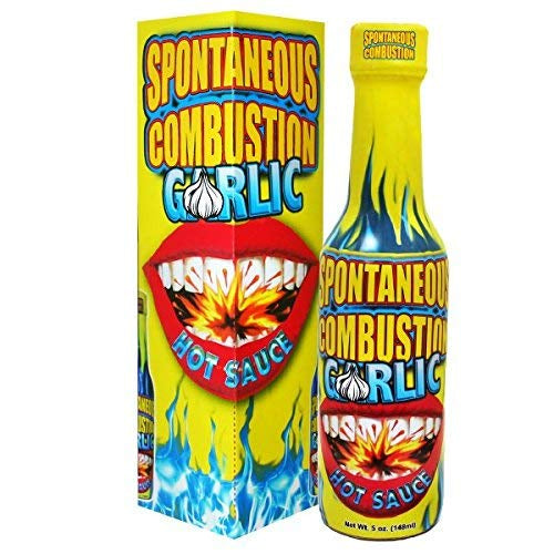 Spontaneous Combustion Hot Sauce Garlic - 5oz