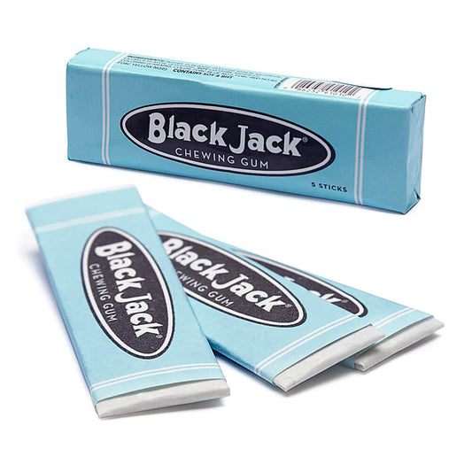 Black Jack Chewing Gum - 5 Sticks