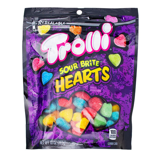 Trolli Sour Brite Hearts - 283g