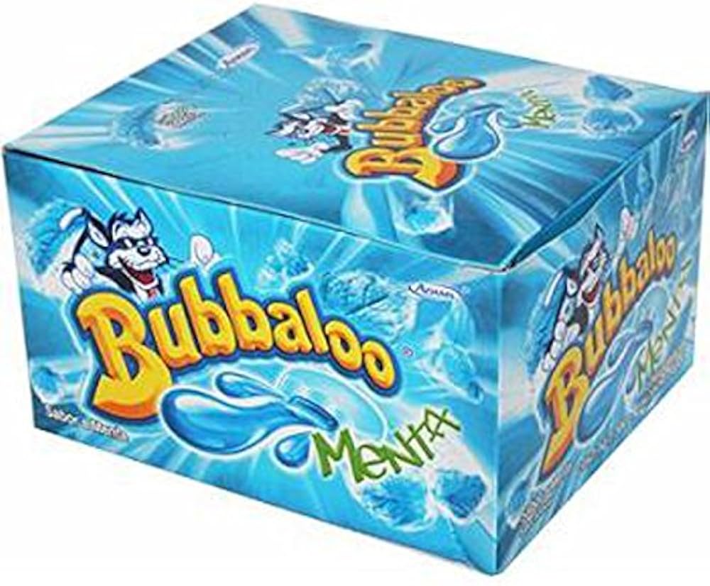 Bubbaloo Sabor Menthol - 239.7g