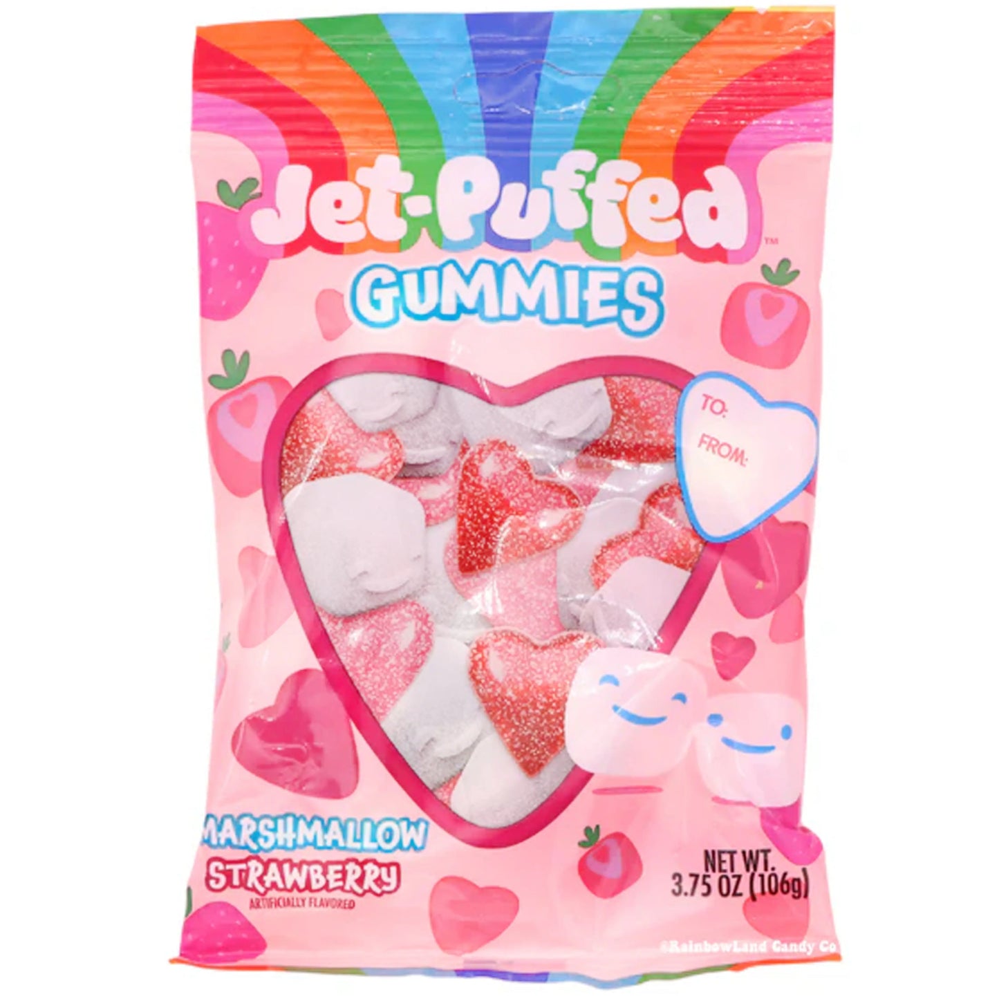 Jet-Puffed Gummies Marshmallow Strawberry - 106g