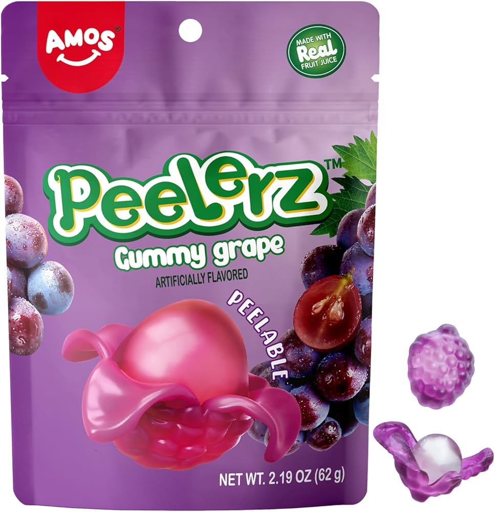 Peelerz Gummy Grape - 62g