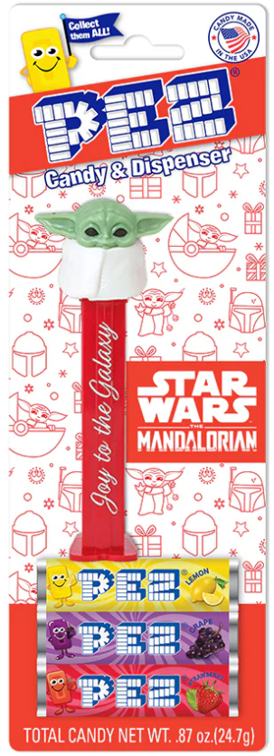 Pez Mandalorian Grogu Holiday - 24.7