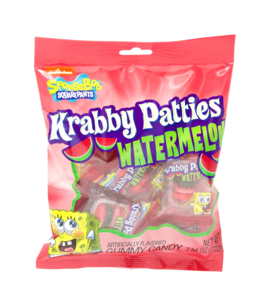 Krabby Patties Watermelon Beg - 72g