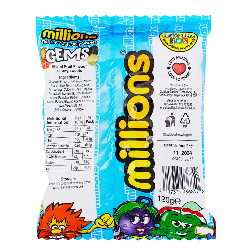 millions Gems - 120g