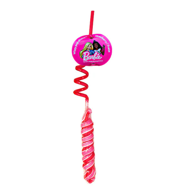 Barbie Wizzy Pop Straw - 50g