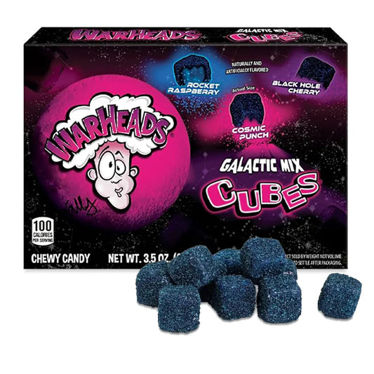 Warheads Galactic Mix Cubes -99g