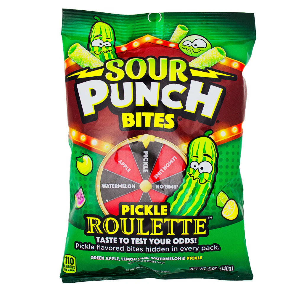 Sour Punch Pickle Roulette - 140g