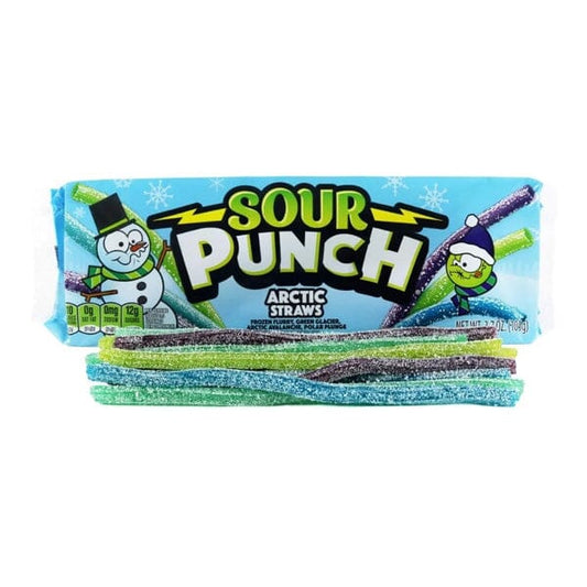 Sour Punch Arctic Straws - 91g