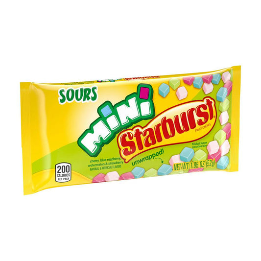 Starburst Minis Sours - 52g