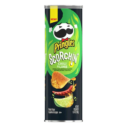 Pringles Scorchin’ Chili and Lime - 158g