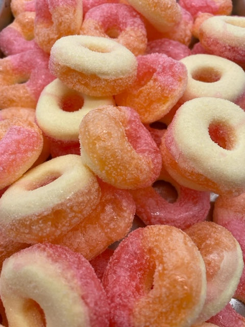 Freeze Dried Peach Rings - 40g