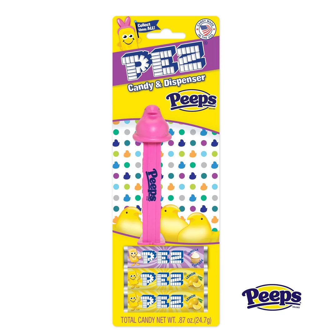 Pez Peeps Pink