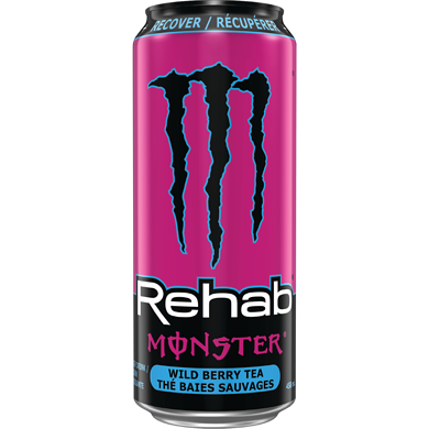 Monster Rehab Wild Berry Tea - 473ml