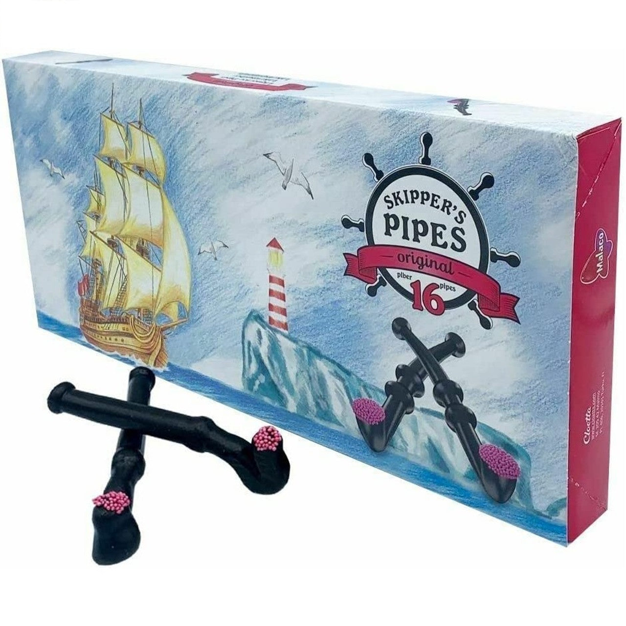 Skipper’s Pipes box 16 Pack - 272g