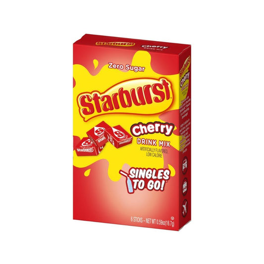 Starburst Cherry Drink Mix - 2.7g x 6 Packets