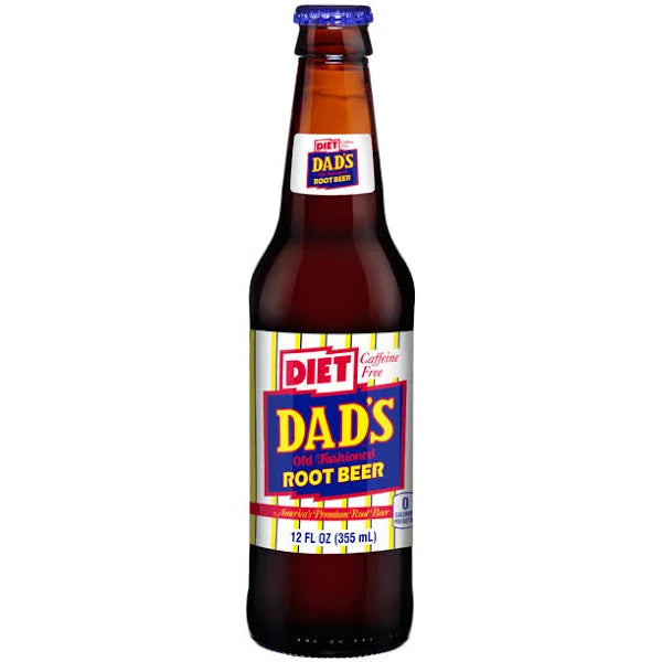 Dad’s Diet Root Beer Soda - 355ml