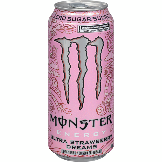 Monster Energy Zero Sugar Ultra Strawberry Dream - 473ml