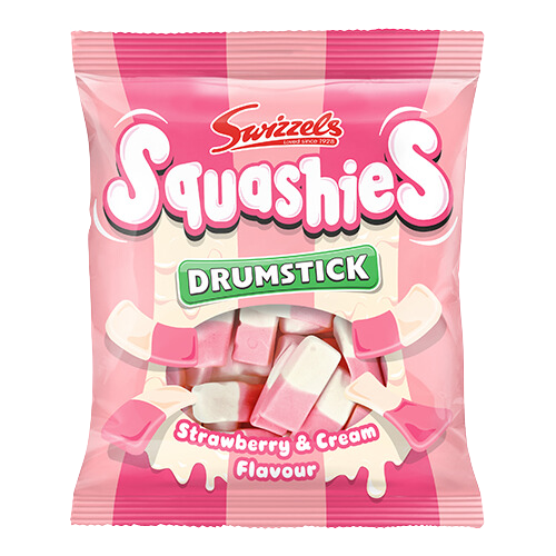 Swizzels Squashies Strawberry & Cream (UK) - 120g