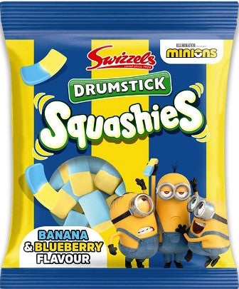 Swizzels Squashies Banana & Blueberry (UK) - 140g