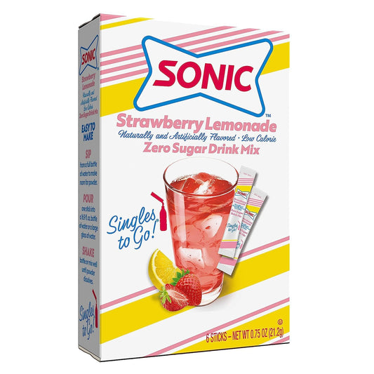 Sonic Drink Mix Strawberry Lemonade - 6 Packs