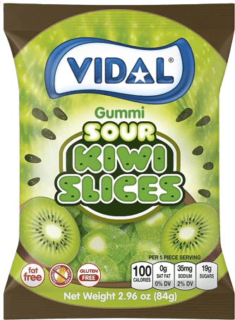 Vidal Sour Kiwi Slices -