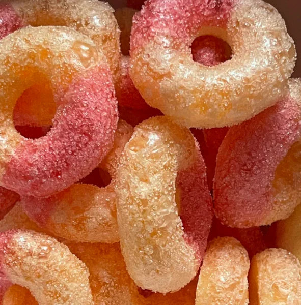 Freeze Dried Peach Rings - 56g