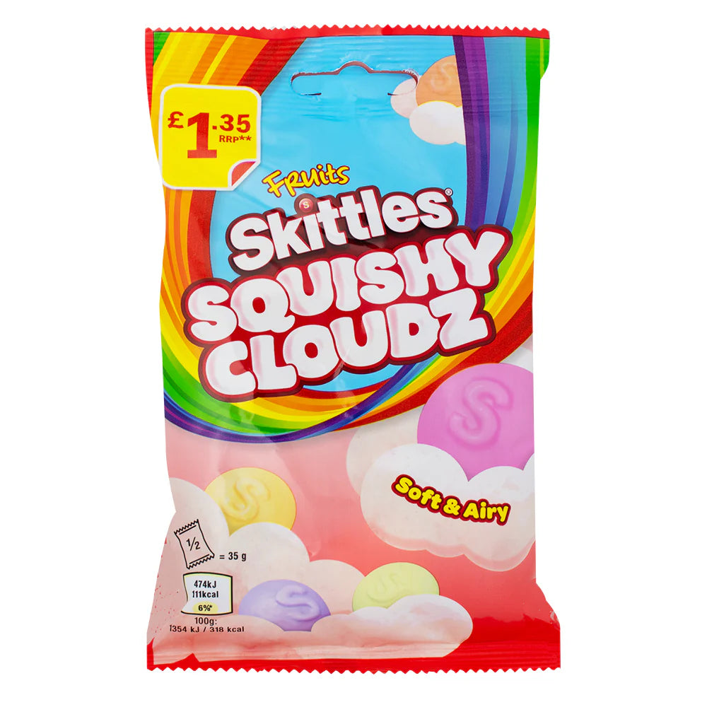 Skittles Squishy Cloudz - 70g