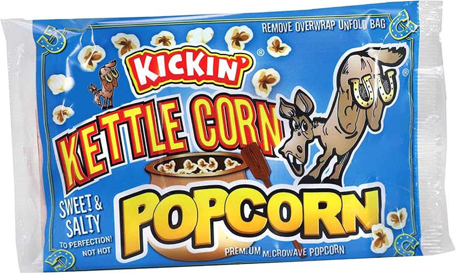 Ass Kickin Kettle Corn Popcorn - 99.2g