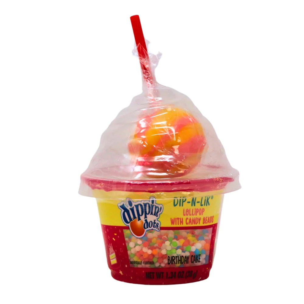 Dippin’ Dots Dip-N-Lik Lollipop/Candy - 38g