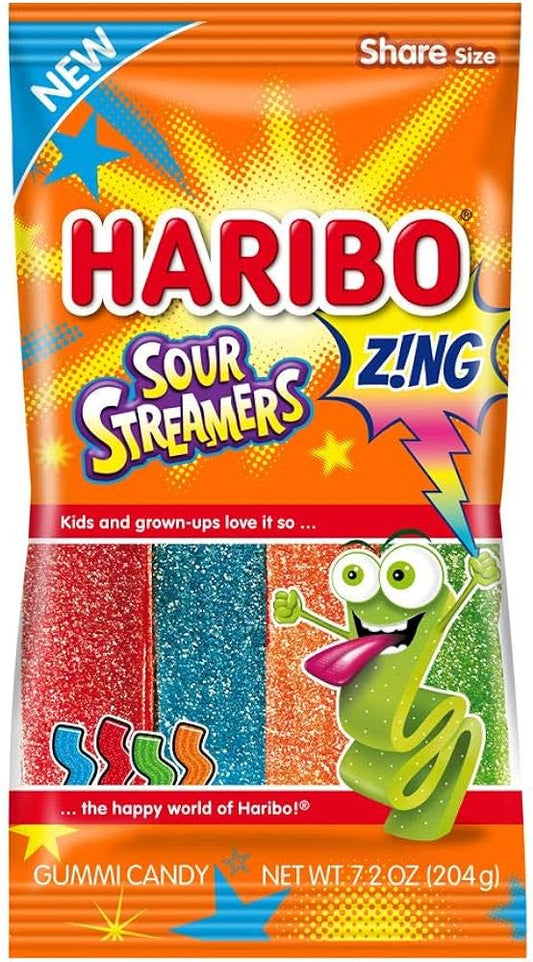 Haribo Sour Streamers Zing - 127