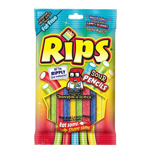 Rips Sour Pencils - 79g