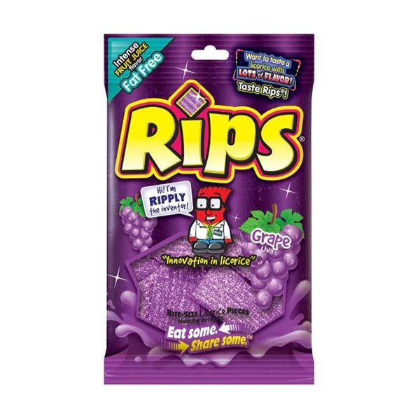 Rips Grape Bite-Size - 113g