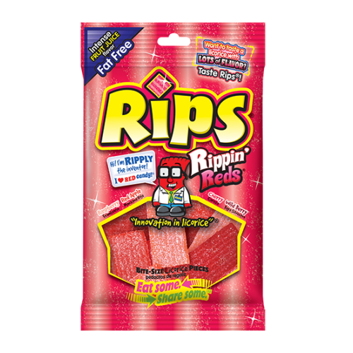 Rips Rippin’ Red Bite-Size - 113g