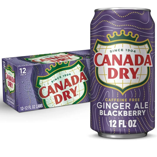 Canada Dry Ginger Ale Blackberry - 355ml