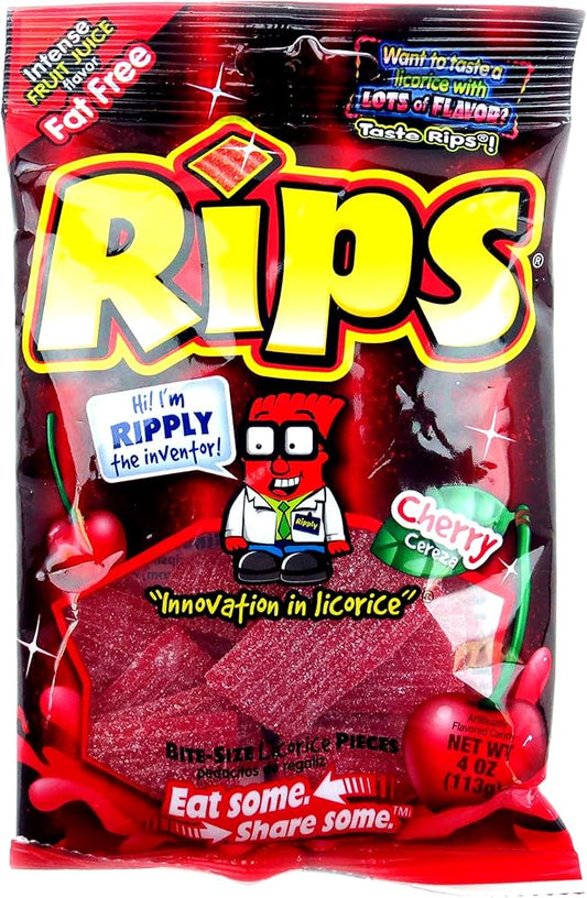 Rips Cherry Bite-Size - 113g