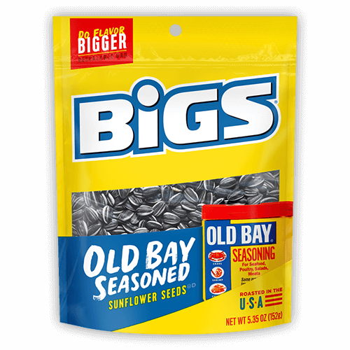 Bigs Old  Bay Seasoned Sunflower Seeds - 152g