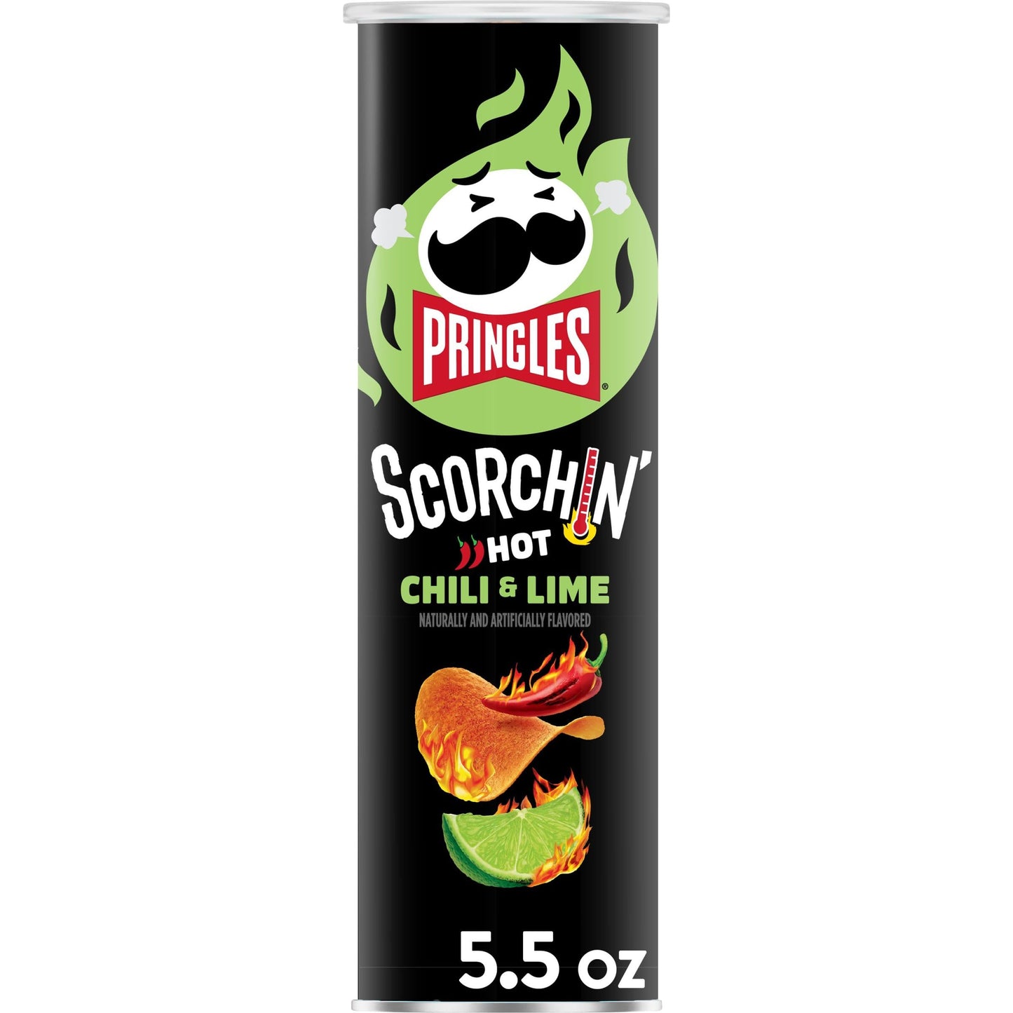 Pringles Scorchin’ Hot Chili & Lime - 158g