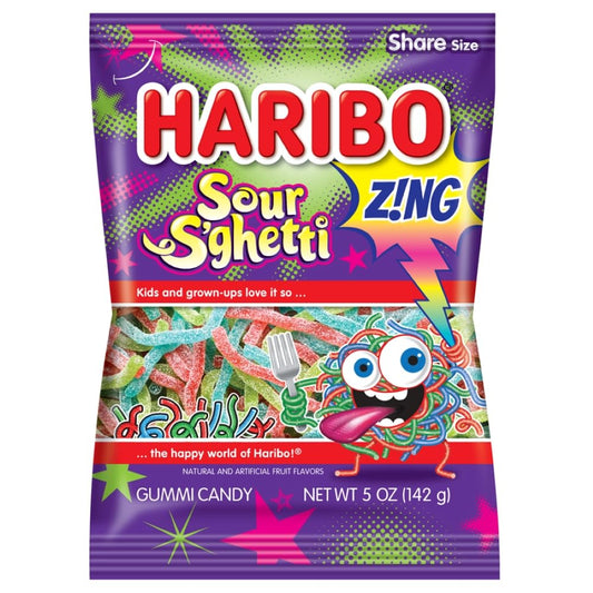 Haribo Sour S’ghetti - 113g