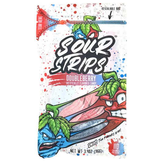 Sour Strips Doubleberry - 96g
