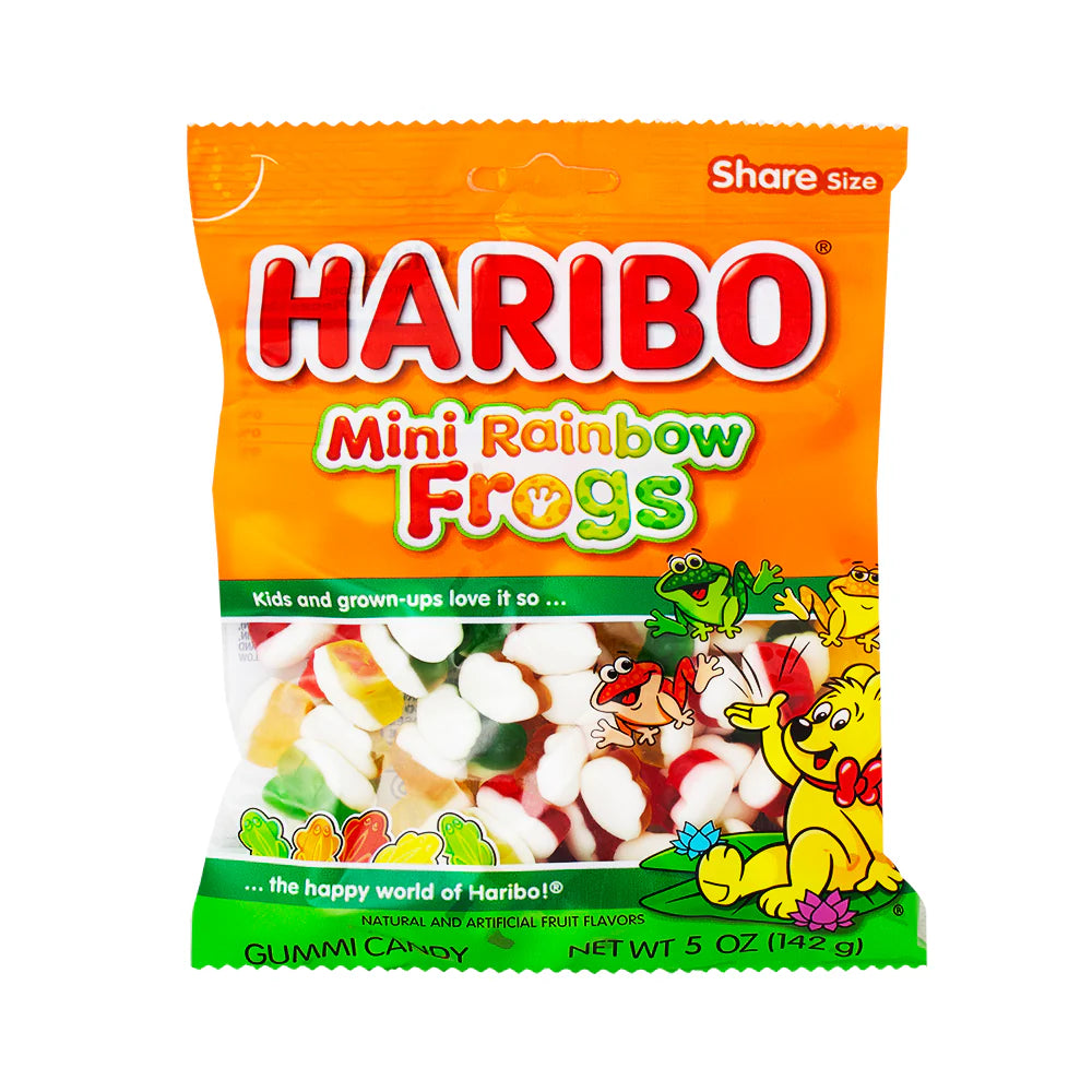 Haribo Mini Rainbow Frogs - 142g