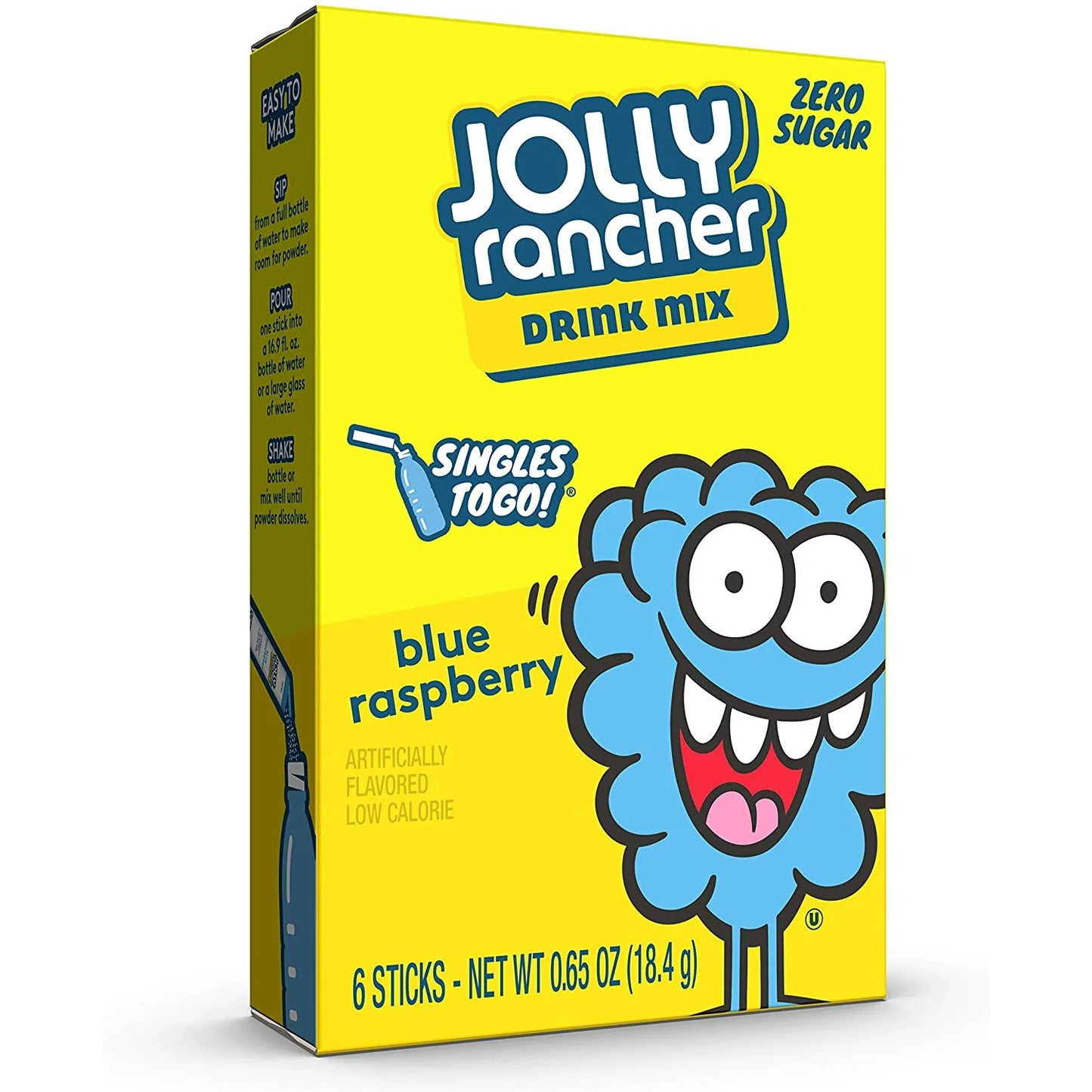 Jolly Rancher Blue Raspberry Drink Mix - 2.7g x 6 Packets