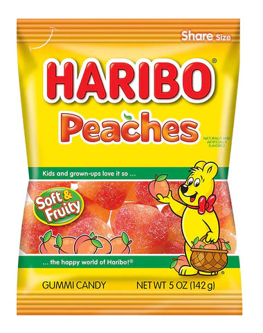 Haribo Peaches - 142g